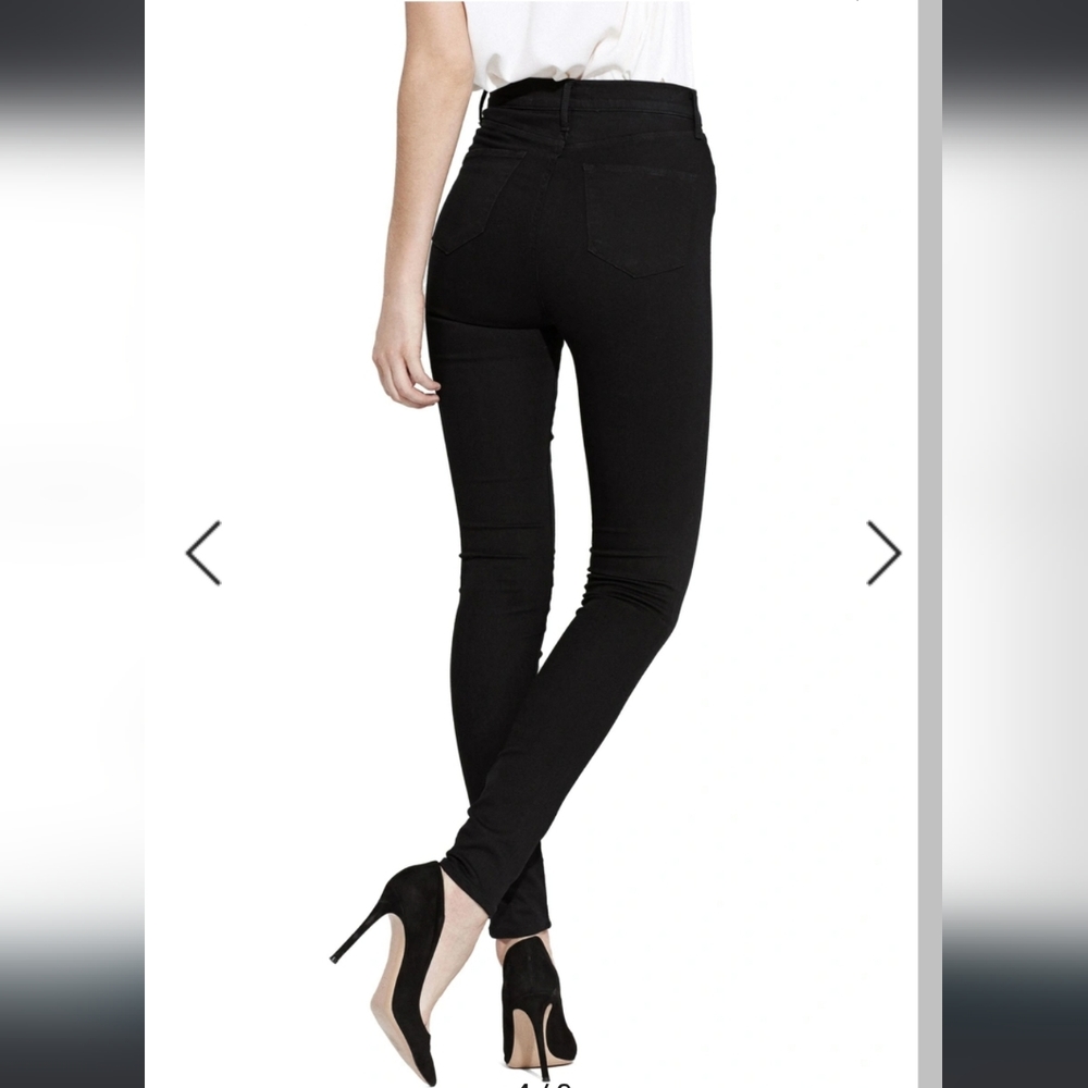 AYR High-Rise Skinny in Jet Black - Picture 7 of 16